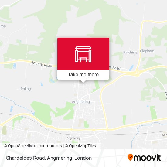 Shardeloes Road, Angmering map