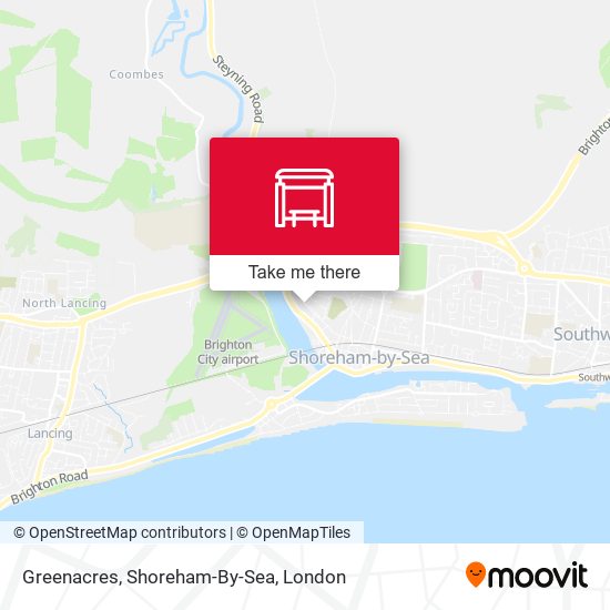 Greenacres, Shoreham-By-Sea map