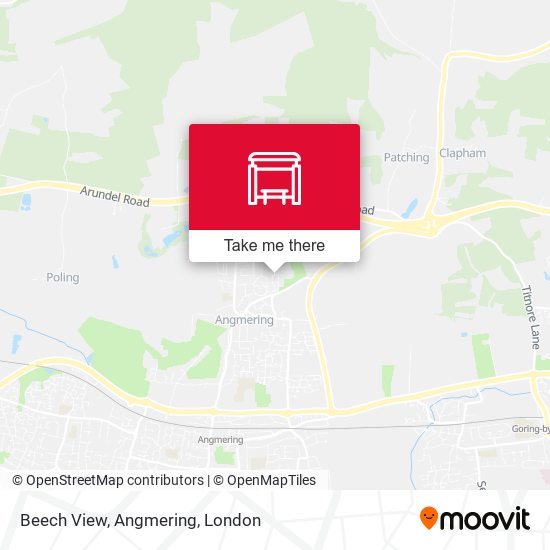 Beech View, Angmering map