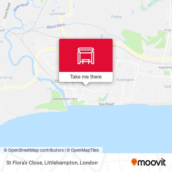 St Flora's Close, Littlehampton map