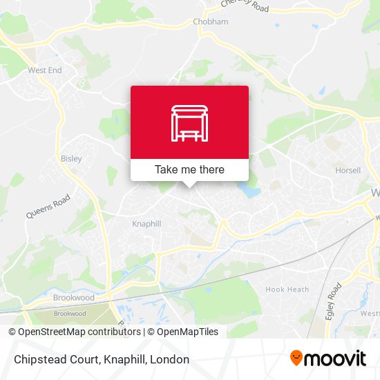 Chipstead Court, Knaphill map