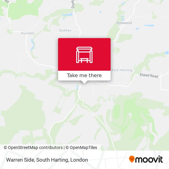 Warren Side, South Harting map