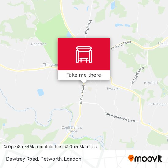 Dawtrey Road, Petworth map