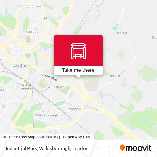 Industrial Park, Willesborough map
