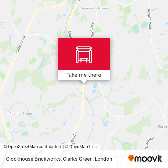 Clockhouse Brickworks, Clarks Green map