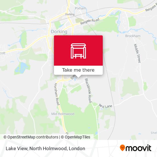 Lake View, North Holmwood map