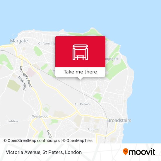 Victoria Avenue, St Peters map