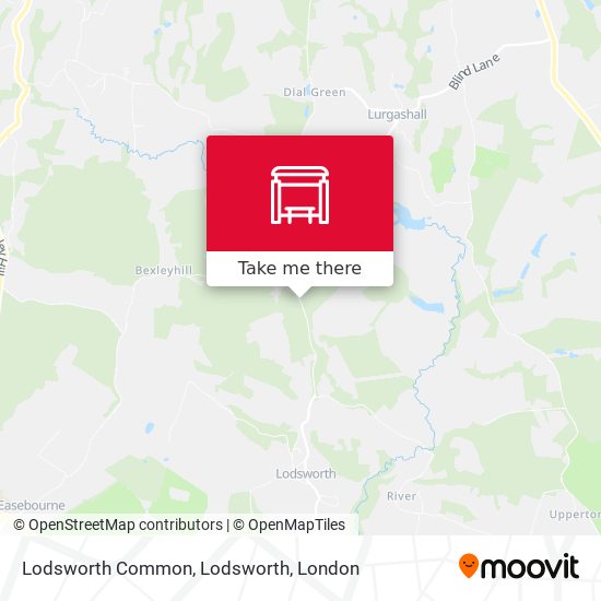 Lodsworth Common, Lodsworth map