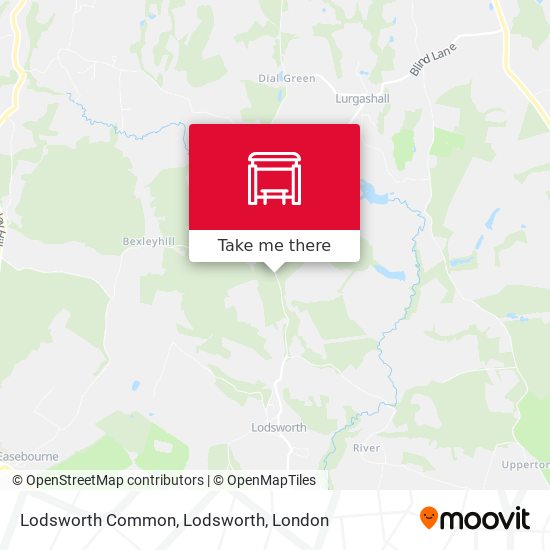 Lodsworth Common, Lodsworth map