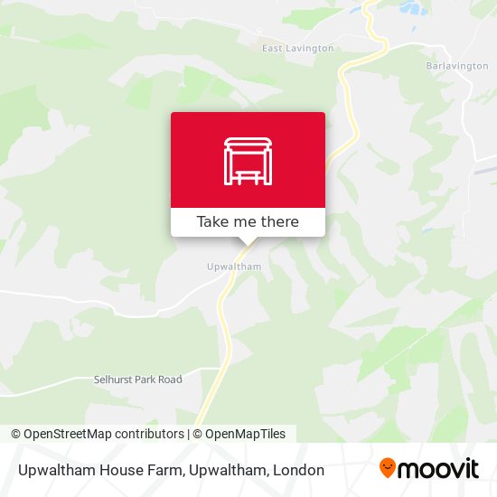 Upwaltham House Farm, Upwaltham map