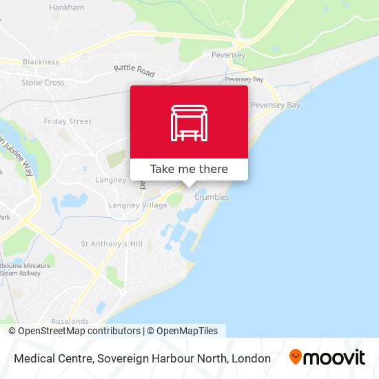 Medical Centre, Sovereign Harbour North map