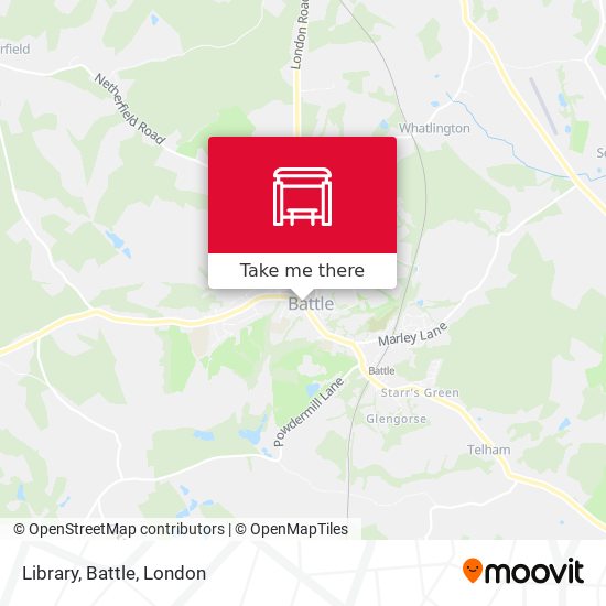 Library, Battle map