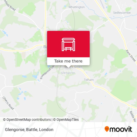 Glengorse, Battle map