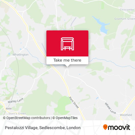 Pestalozzi Village, Sedlescombe map