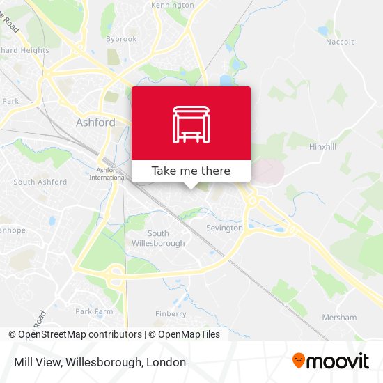 Mill View, Willesborough map