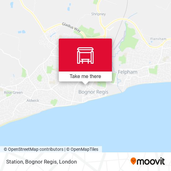 Station, Bognor Regis map