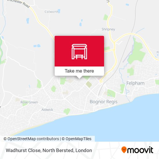 Wadhurst Close, North Bersted map