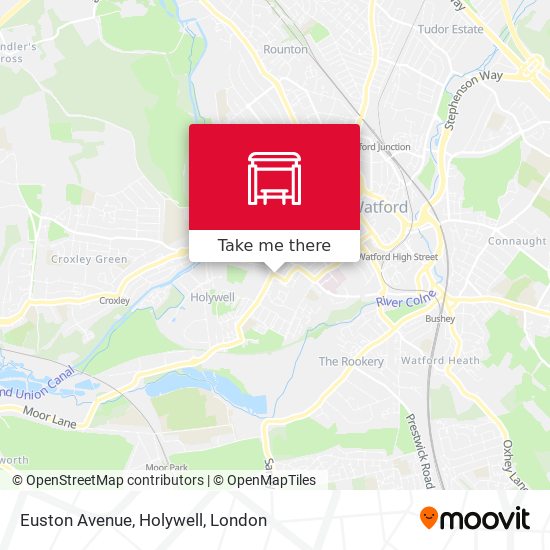 Euston Avenue, Holywell map