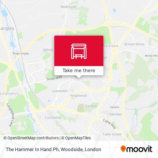 The Hammer In Hand Ph, Woodside map