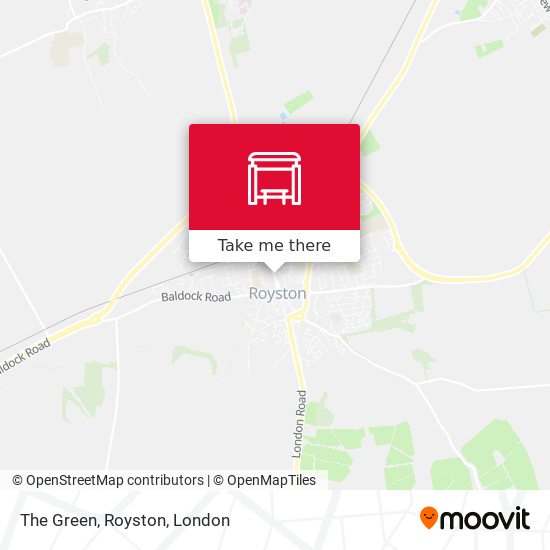 The Green, Royston map