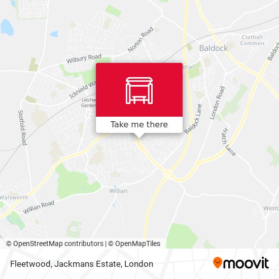 Fleetwood, Jackmans Estate map