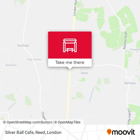 Silver Ball Cafe, Reed map