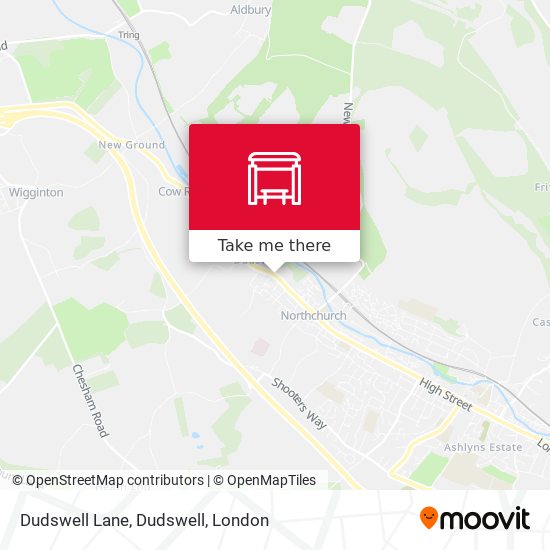 Dudswell Lane, Dudswell map