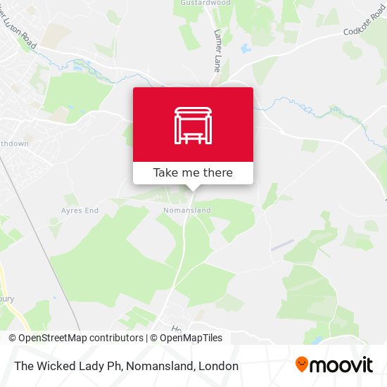The Wicked Lady Ph, Nomansland map