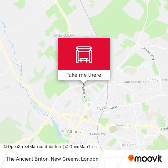 The Ancient Briton, New Greens map
