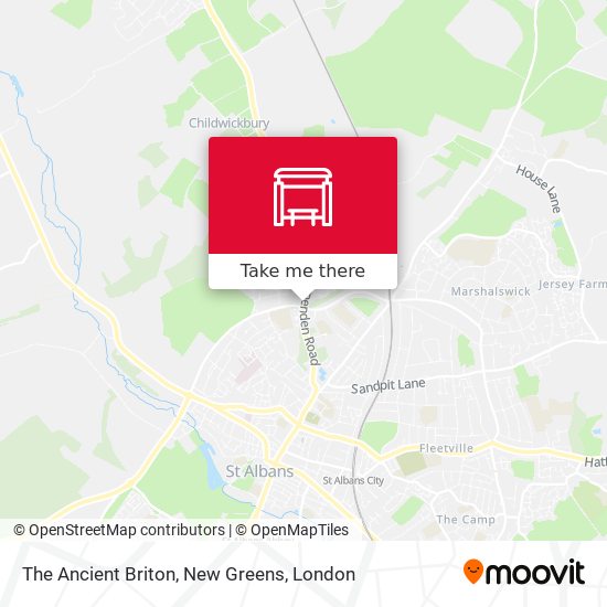 The Ancient Briton, New Greens map