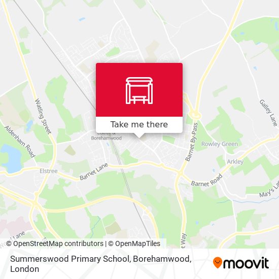 Summerswood Primary School, Borehamwood map