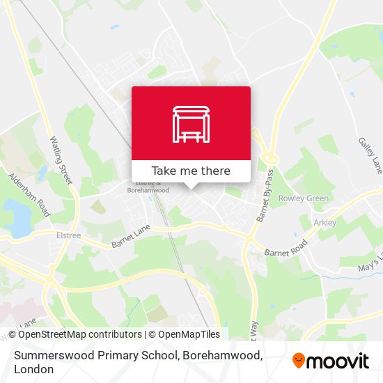 Summerswood Primary School, Borehamwood map