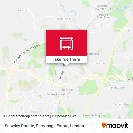 Snowley Parade, Parsonage Estate map