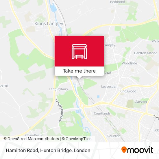 Hamilton Road, Hunton Bridge map