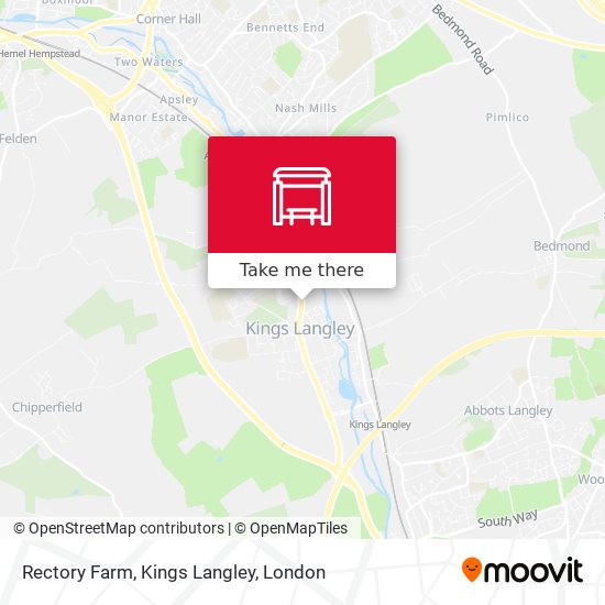 Rectory Farm, Kings Langley map