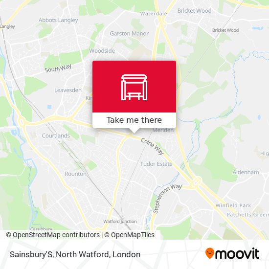 Sainsbury'S, North Watford map