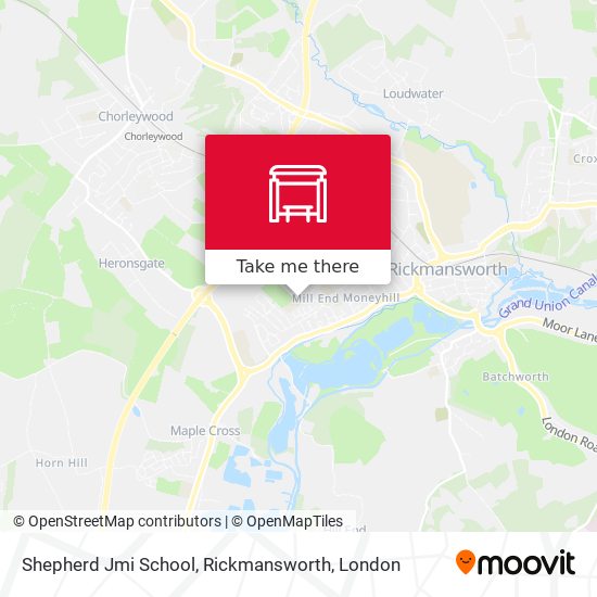 Shepherd Jmi School, Rickmansworth map