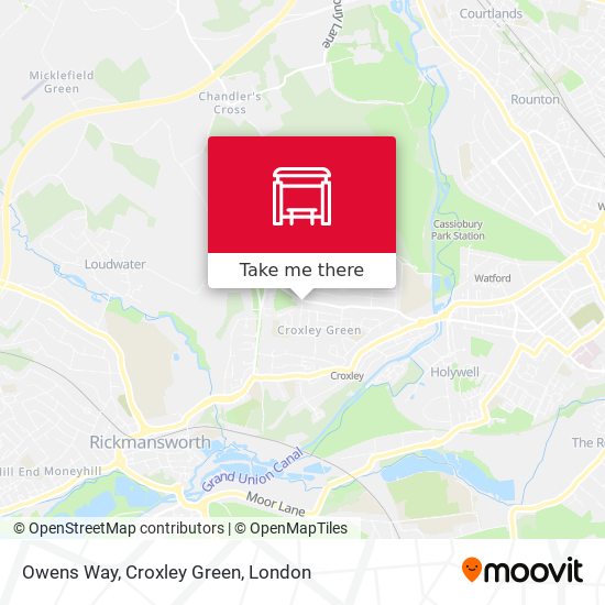 Owens Way, Croxley Green map