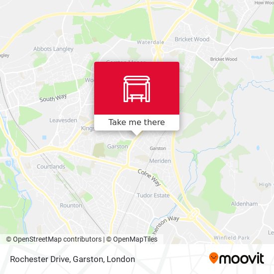 Rochester Drive, Garston map