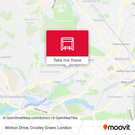 Winton Drive, Croxley Green map