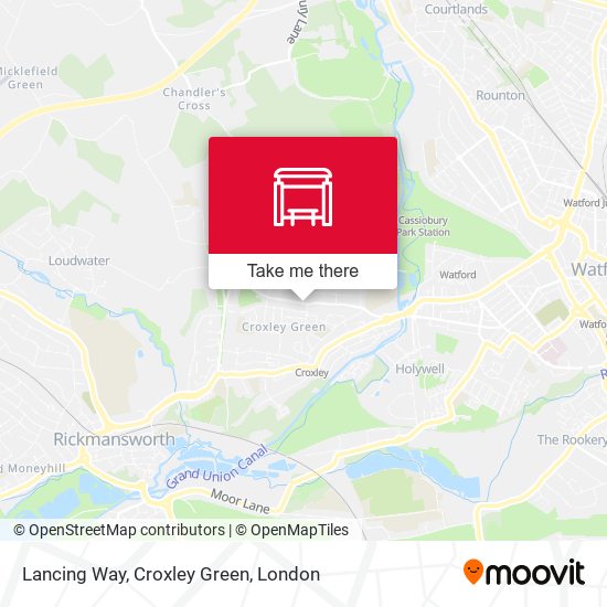 Lancing Way, Croxley Green map