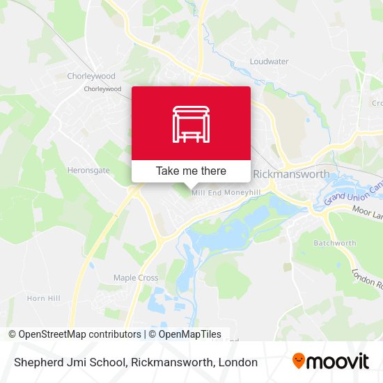 Shepherd Jmi School, Rickmansworth map