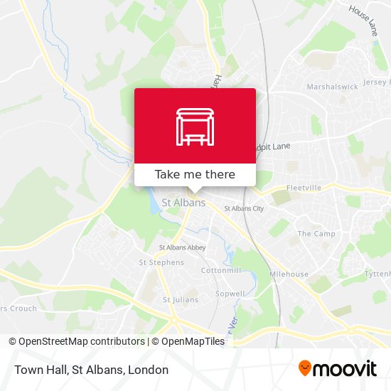 Town Hall, St Albans map