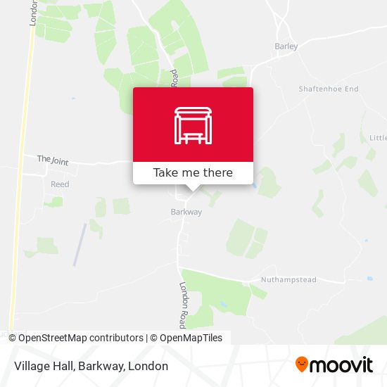 Village Hall, Barkway map