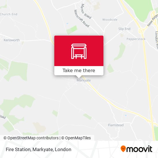Fire Station, Markyate map