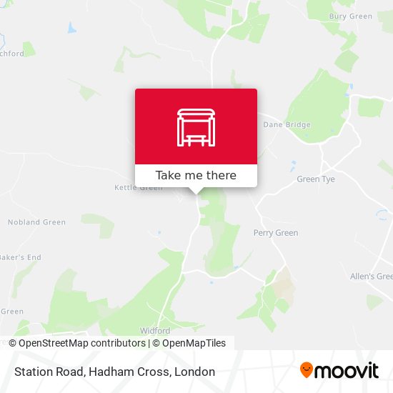 Station Road, Hadham Cross map