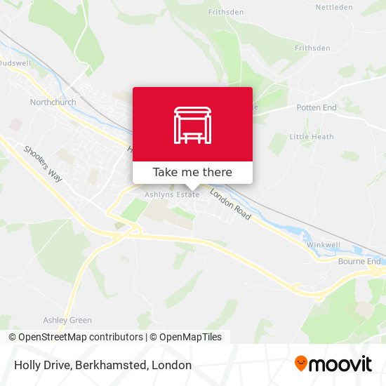 Holly Drive, Berkhamsted map