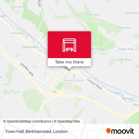 Town Hall, Berkhamsted map