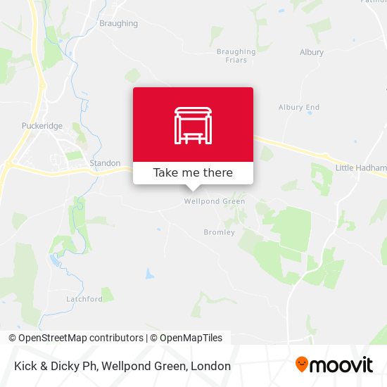 Kick & Dicky Ph, Wellpond Green map