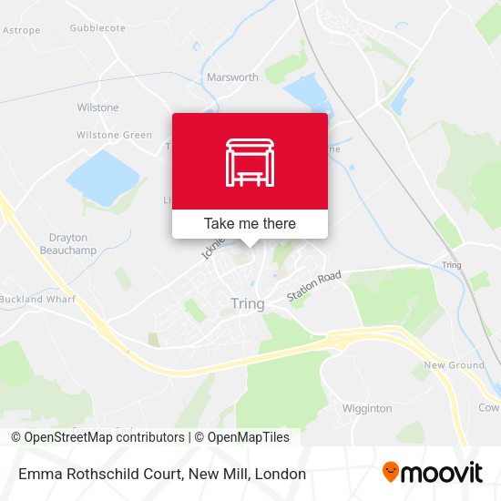 Emma Rothschild Court, New Mill map